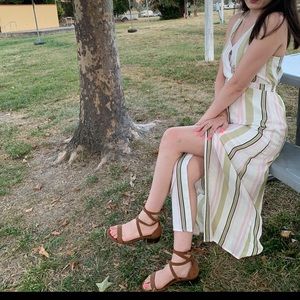 Patrons of Peace Long Dress with front slit